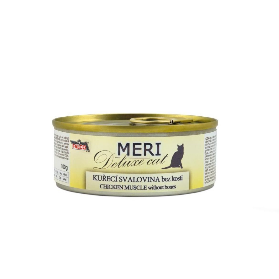 MERI Deluxe Cat kuřecí svalovina bez kosti, konzerva 100 g