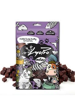 Lyopro CAT poch. sušené Měkké hovězí kostky 70g