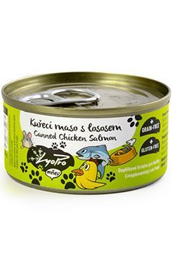 Lyopro CAT konz. Kuřecí maso s lososem 85g
