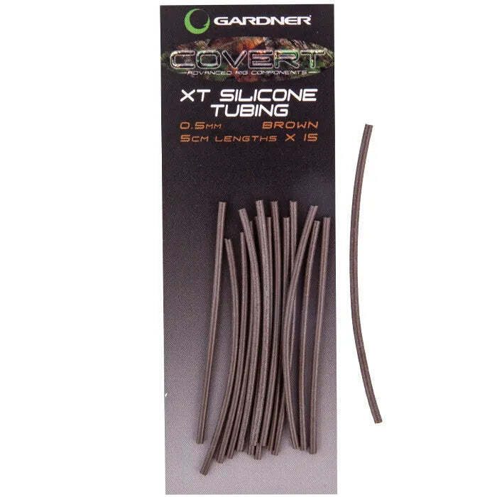 Gardner Hadičky úzké Covert XT Silicone Tubing 0,5mm/15x5cm Green