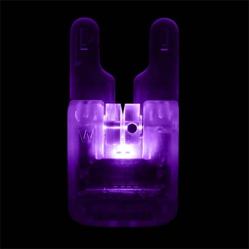 Hlásič Crystal Body ATTs - Underlit Wheel  Purple( purpurový)