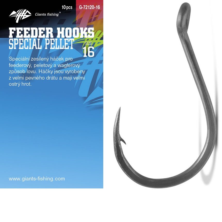 Giants fishing Háček s očkem Special Pellet Feeder 10ks vel.14