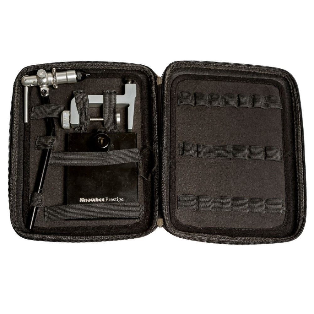 Snowbee Svěráček na vázání mušek Prestige Clamp Vice with Case