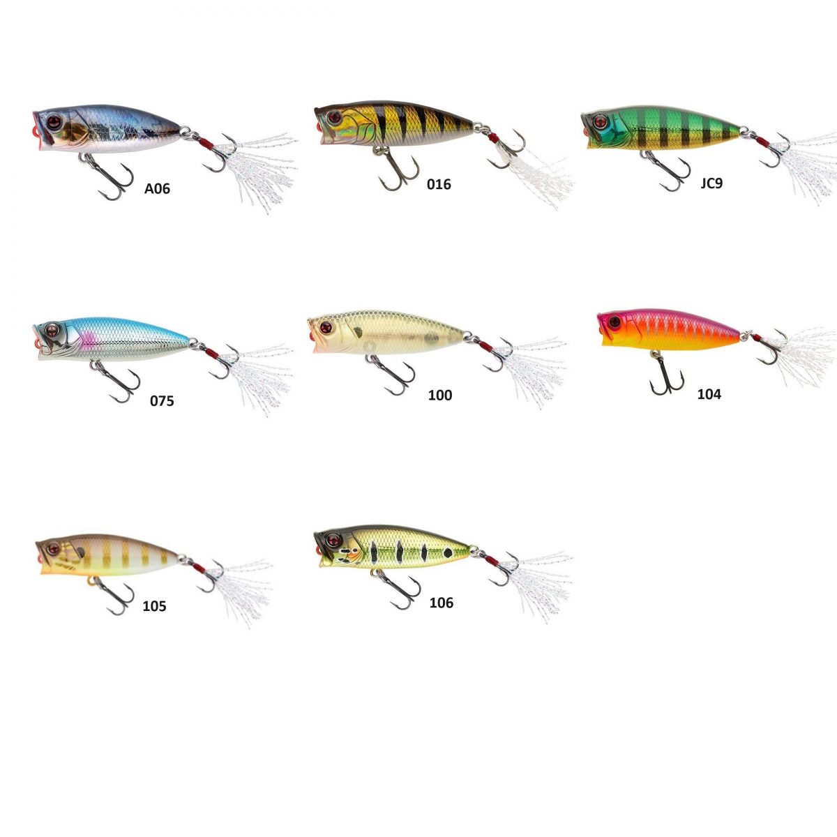 Sakura vobler Pop´N Dog 55F 55mm/7,7g 105 (Glow Gill)