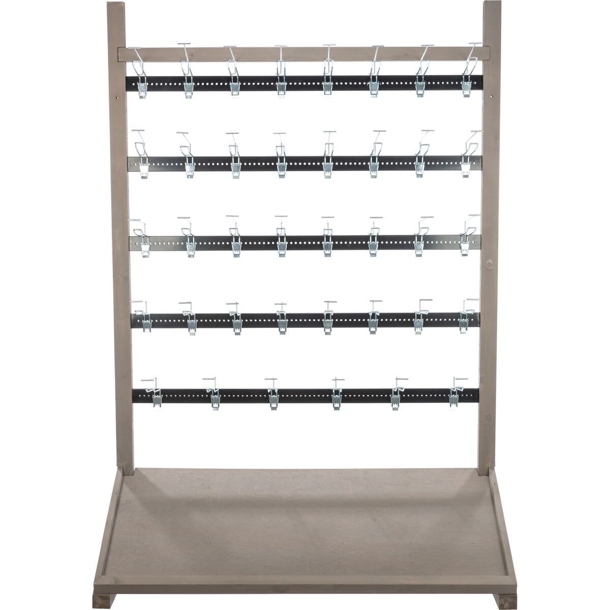 Snack Bar na výrobky k zavěšení 127 × 185 × 57 cm, dřevo/kov
