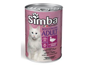 Simba cat perličky kachna kousky 415g