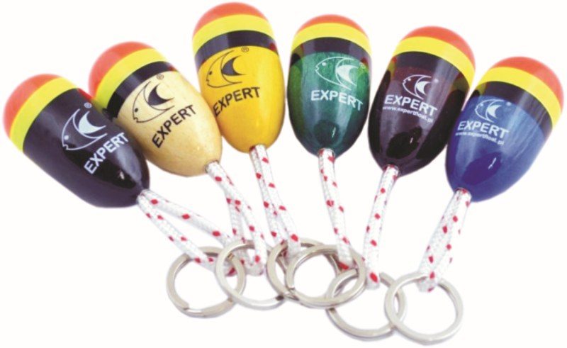 Klíčenka splávek černý 2ks