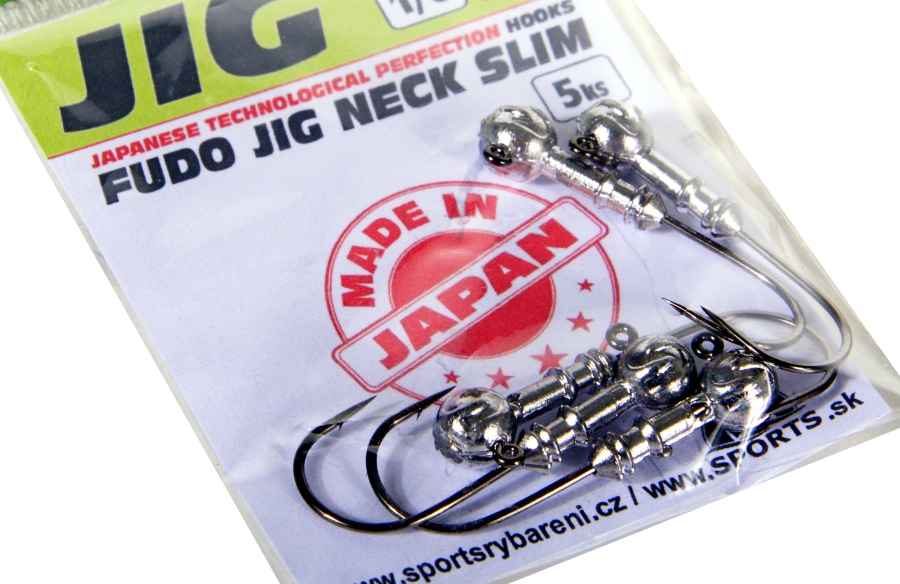 FUDO JIG PROFI Slim s nálitkem 3/0 balení 5ks 10g