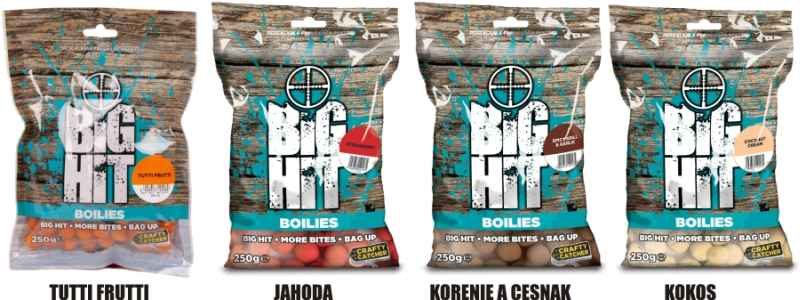Boilies Big Hit 15mm / 250g Tutti Frutti
