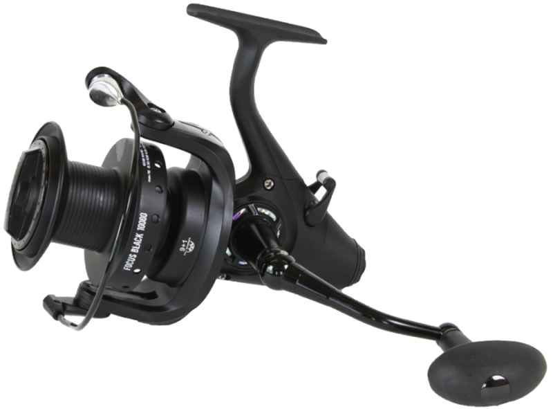 Kaprařský naviják SPORTS FOCUS BLACK 10000