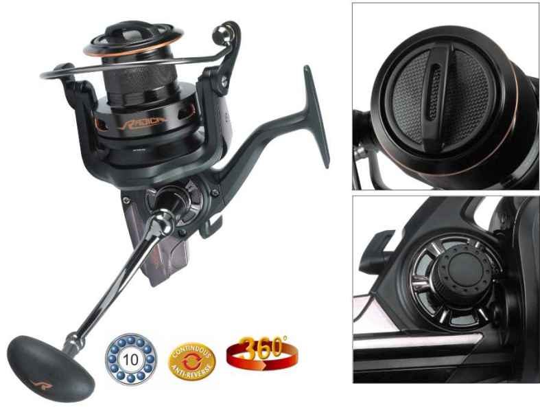 Rybářský naviják s přední brzdou - RITUAL SLO1070