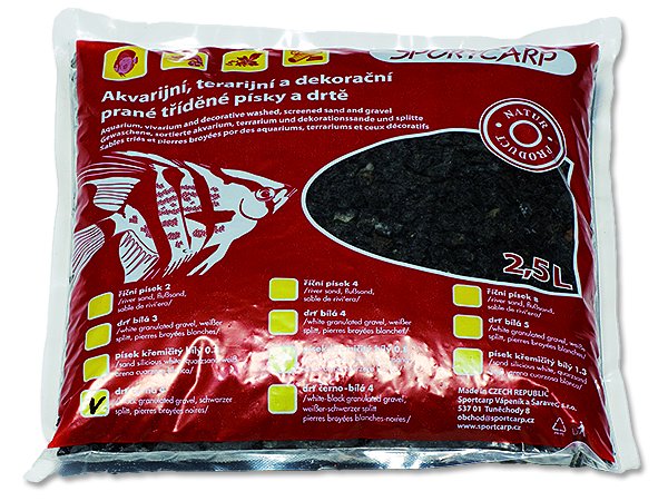 Drť SPORTCARP černá č.4 2,5l