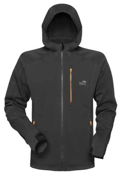 bunda z mikro fleece HOODY 3 černá M