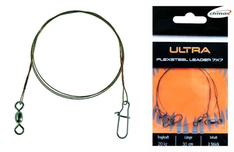 7x7x ocelové lanko 30cm / 2ks 20kg