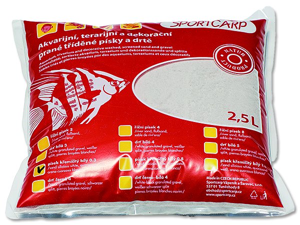 Písek křemičitý 3,3kg