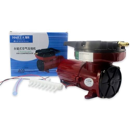 Hailea ACO-007 - 24V vzduchovací pístový kompresor