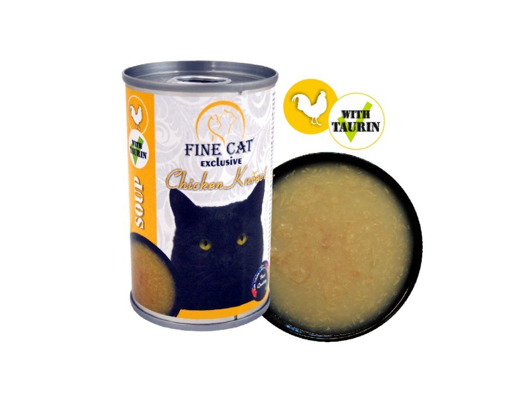 Fine Cat Exclusive Polévka pro kočky KUŘECÍ 158g