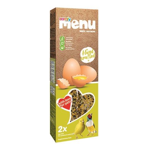 Comfy Appetit COMFY MENU CANAR.&EXOT BIRDS-EGG 90G