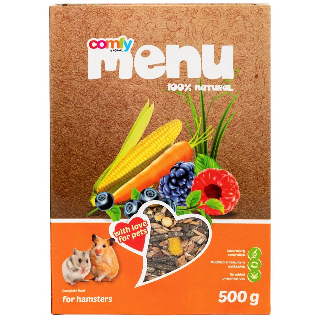 Comfy Appetit COMFY MENU HAMSTERS COMPL. FOOD 500G