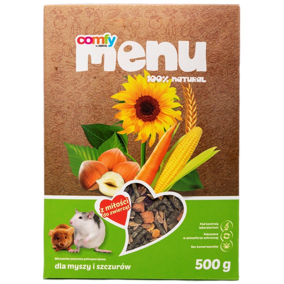 Comfy Appetit COMFY MENU RATS COMPL. FOOD 500G