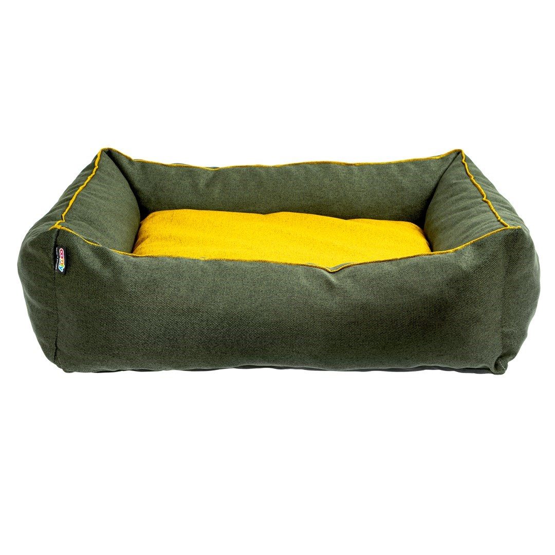 Comfy COMFY BED EMMA SOFIA XL GREEN/MUSTARD