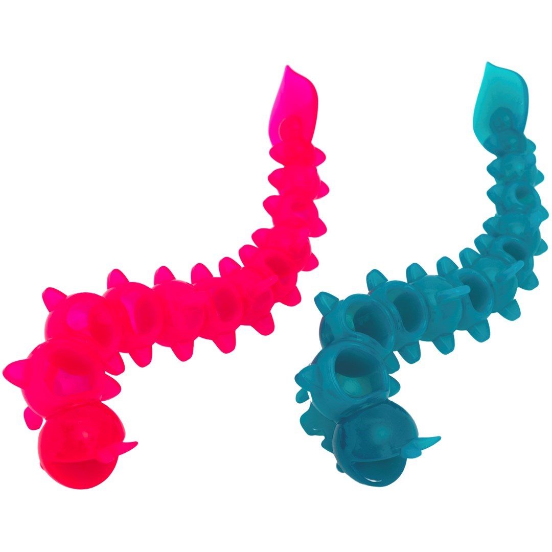 Comfy COMFY TOY SNACKY WORM 8CM PINK
