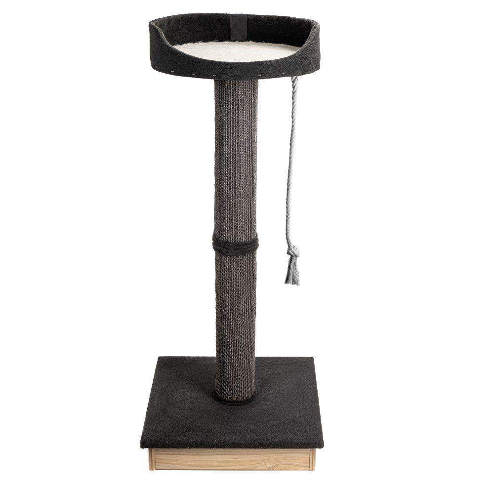 ECOMFY ŠKRABADLO TOWER 120CM šedý