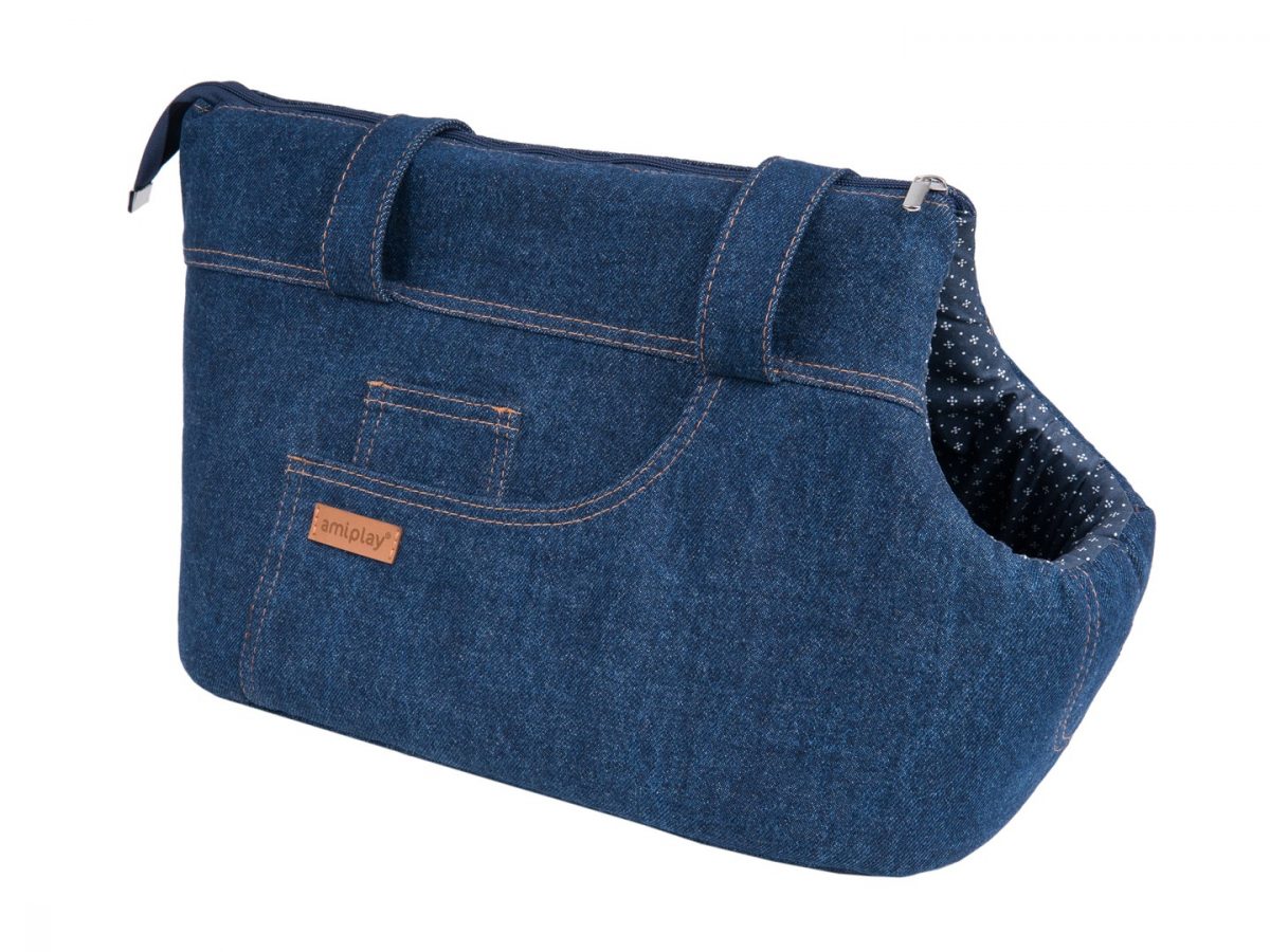 Přepravní taška Denim S 35x21x24cm
