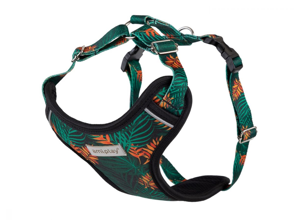 Postroj Discover L 30-45,45-65cm Jungle
