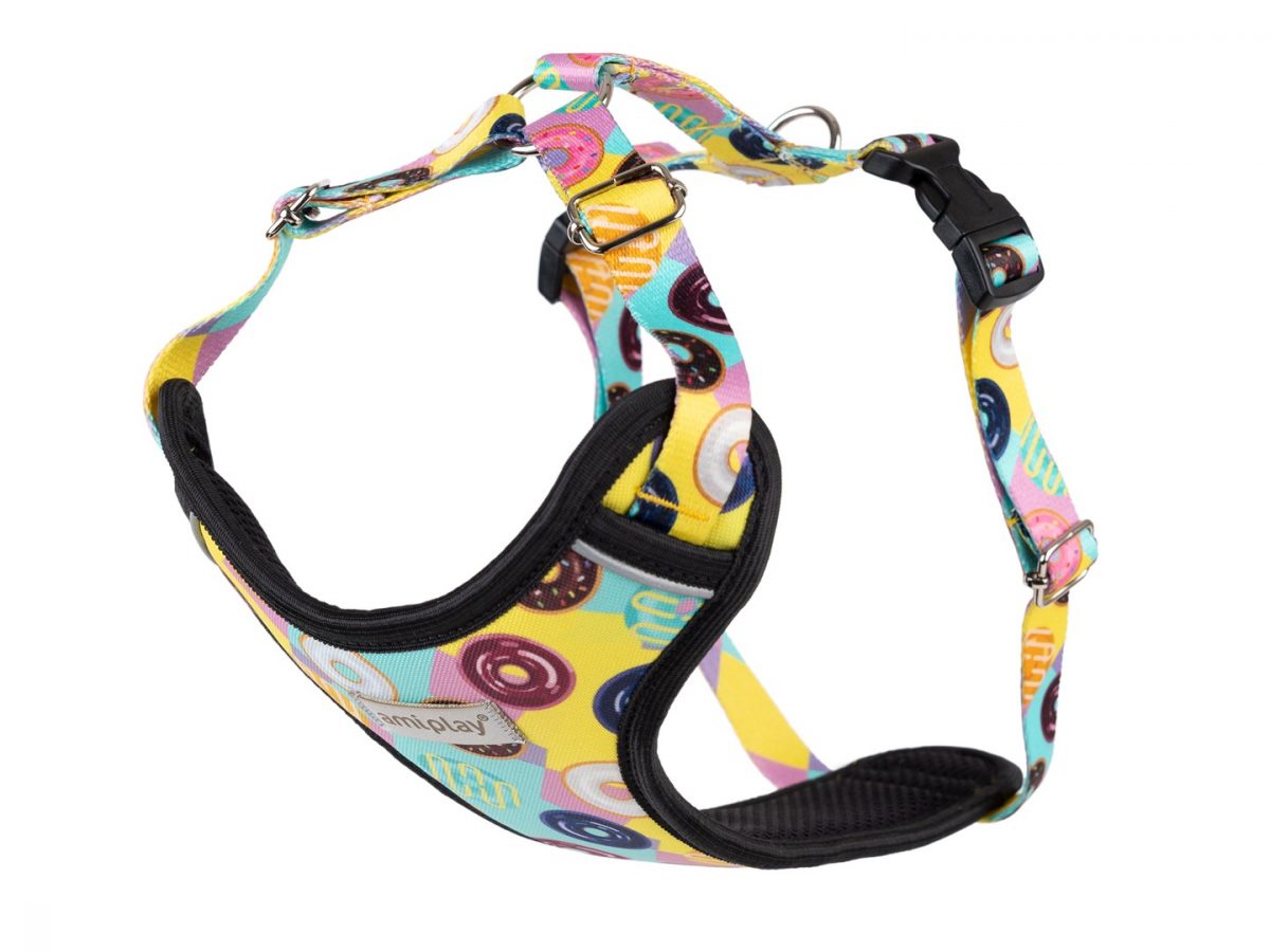 Postroj Discover XL 40-60,60-85cm Donut