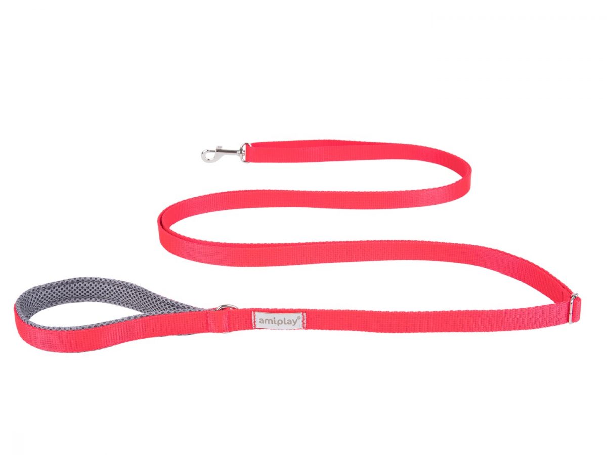 Vodítko Fix Samba S 160-300x1,5cm Červená