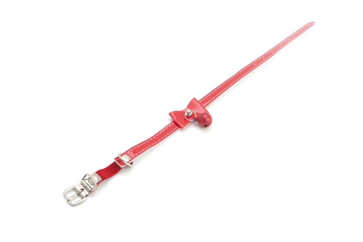 Have a Pet COMFY COLLAR VIVIAN BOW 30CM RED