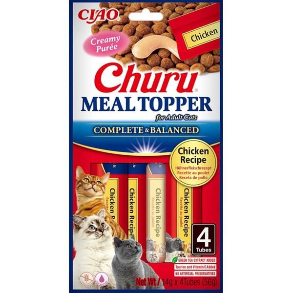Churu Cat Meal Topper Chicken Recipe 4x14g