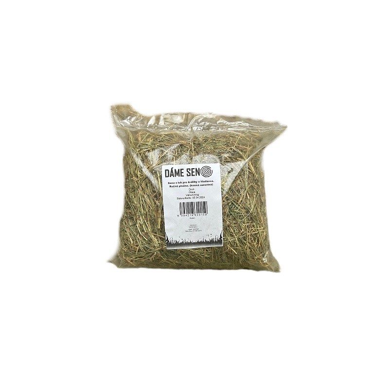 Dáme seno Seno BIO české, ručně balené - otava, 0,8kg