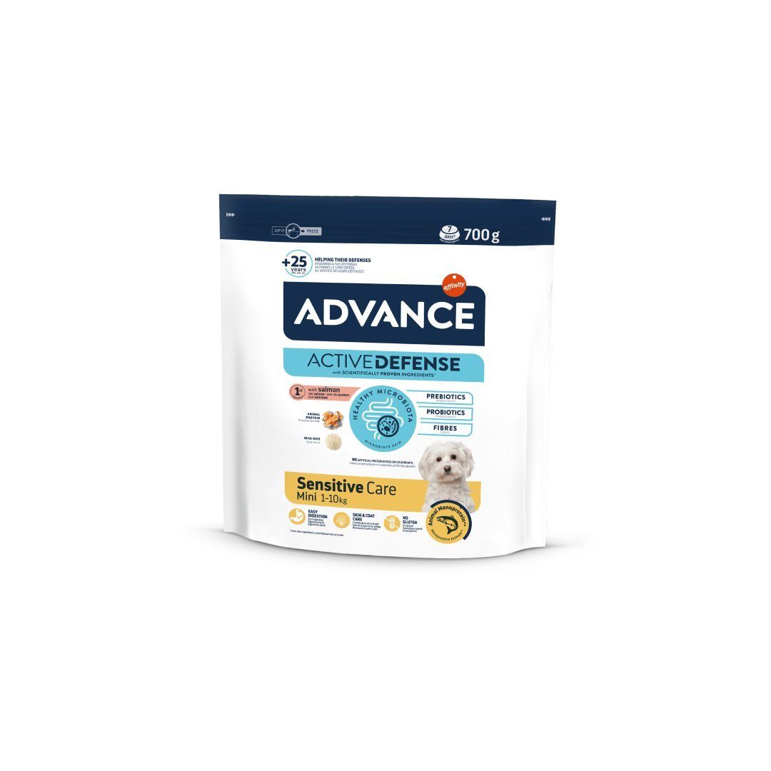 Advance adult mini sensitive losos a ryze 700g