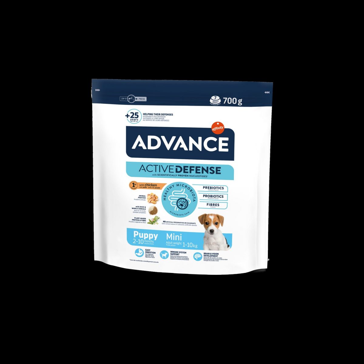 Advance puppy protect mini kure a ryze 700g