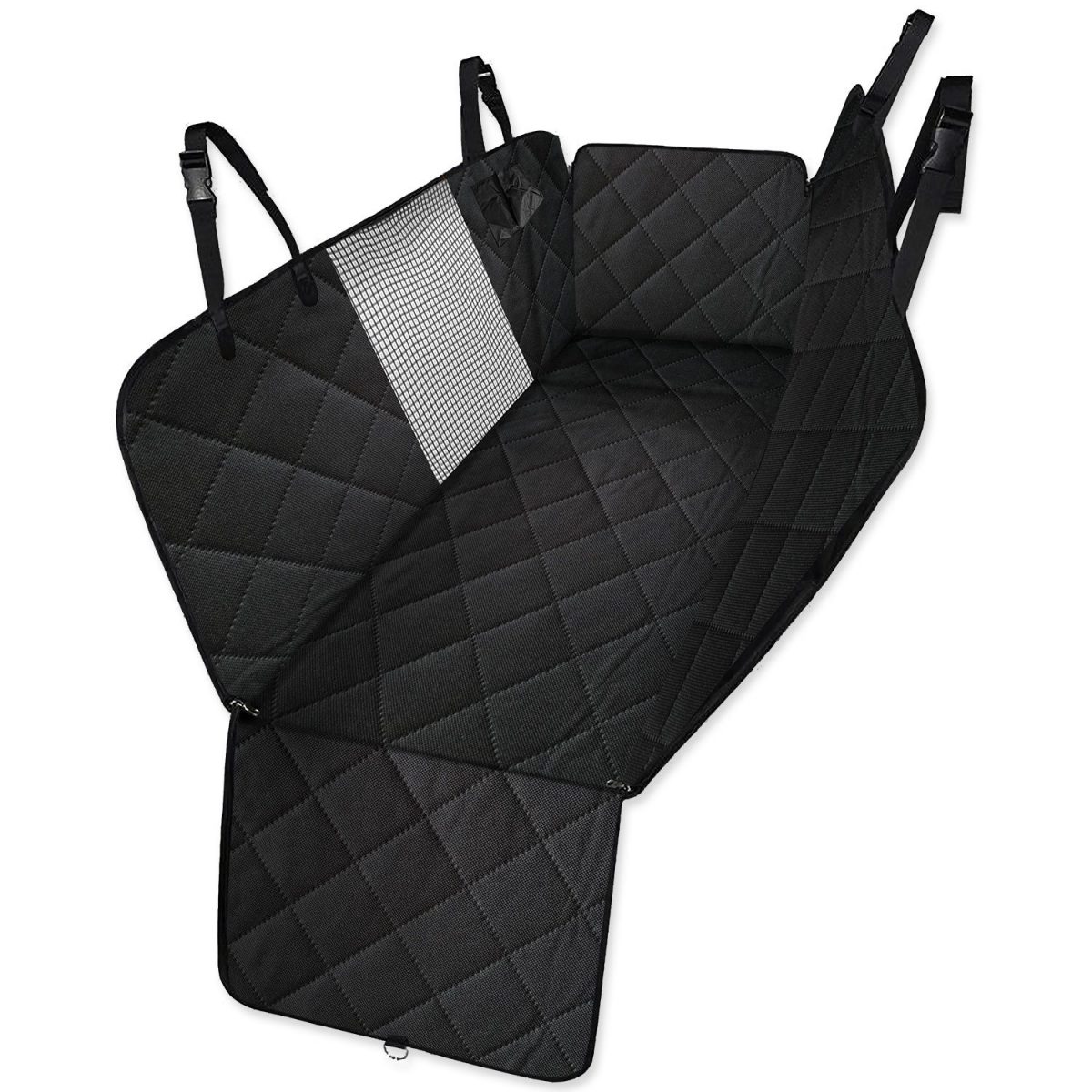 Potah DF na zadní sedadlo uzavíratelné boky  207x143cm