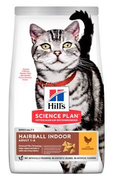 Hill´s Fel. SP Adult Hairball Indoor Cat Chicken 3kg