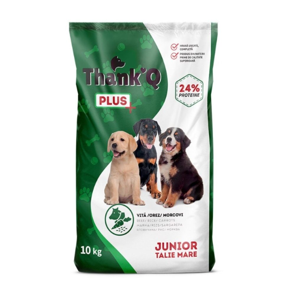 Thank´Q Plus Dog Junior Hovězí 10 kg