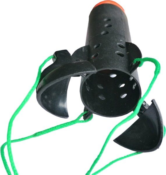 Krmná raketa se zavíráním