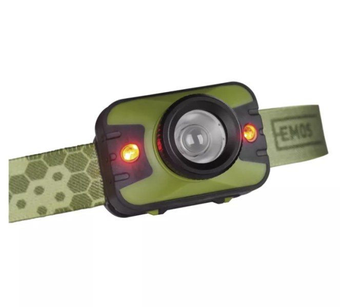 Rybářská CREE LED čelovka svítivost 330lm 3xAAA