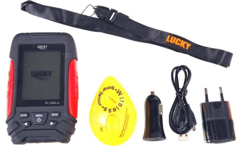 Bezdrátový barevný nahazovací sonar FL168LiC-W