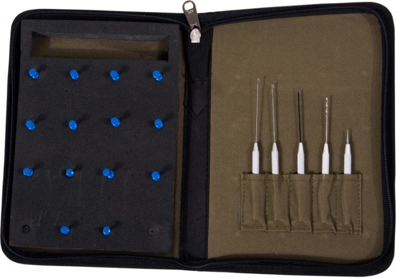 Pouzdro na návazce + sada jehel