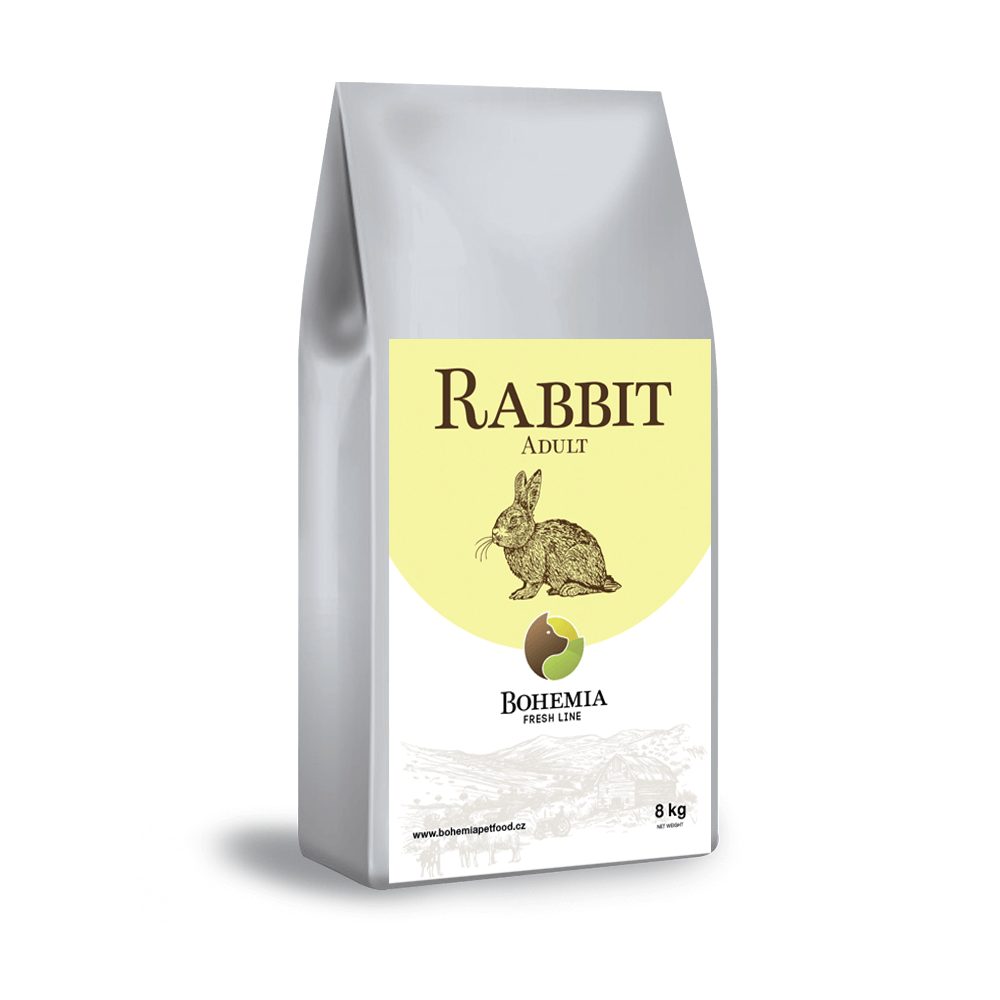 BOHEMIA FRESH Adult Rabbit 8kg