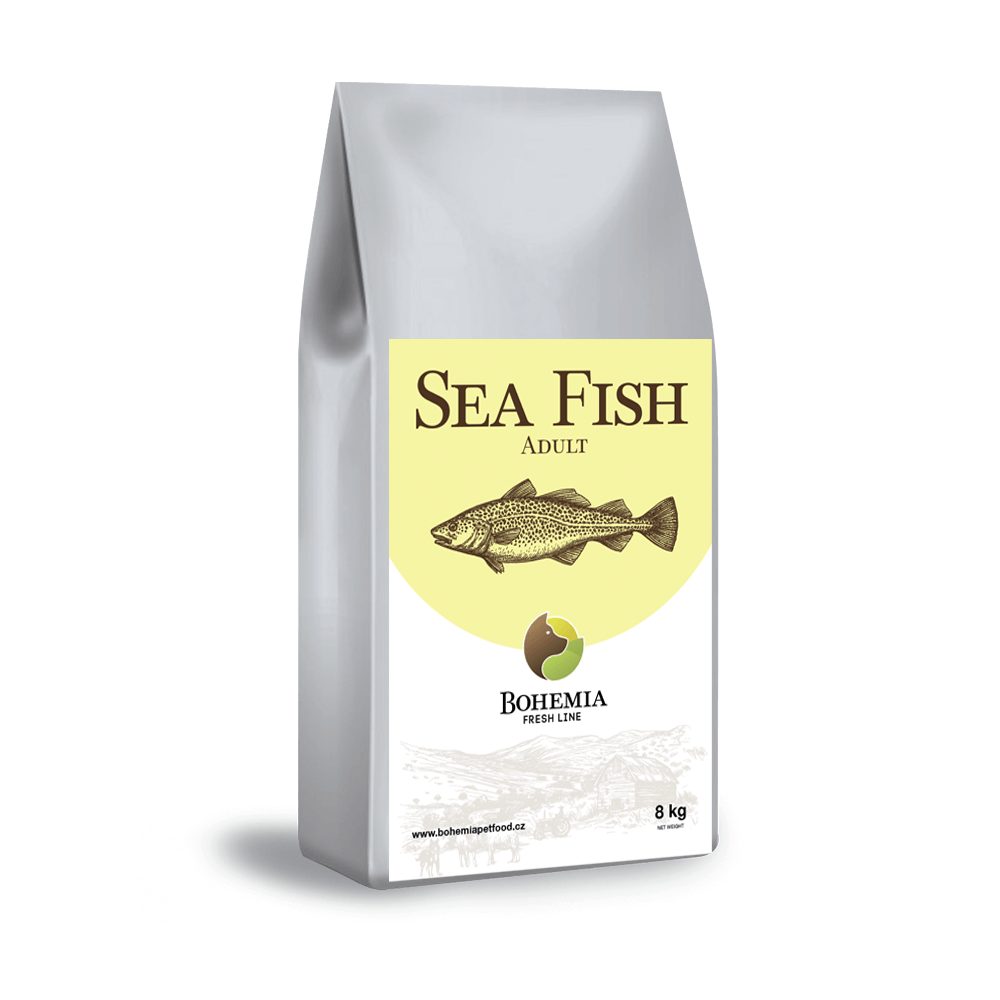 BOHEMIA FRESH Adult Sea Fish 8kg