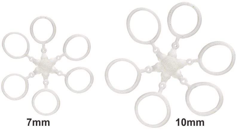 Silikonové gumičky FAITH Baitbands 10mm