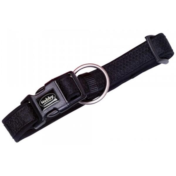 Obojek nylon Mesh Preno 30-45cm x 20-25mm černý Nobby