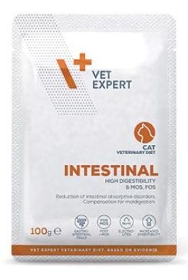 VetExpert veterinary diet intestinal cat pouch 100g