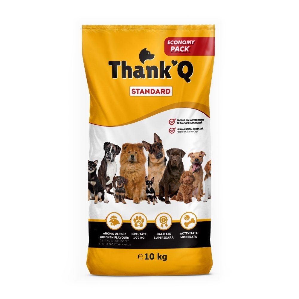 Thank´Q Standard Dog Adult Kuře 10 kg