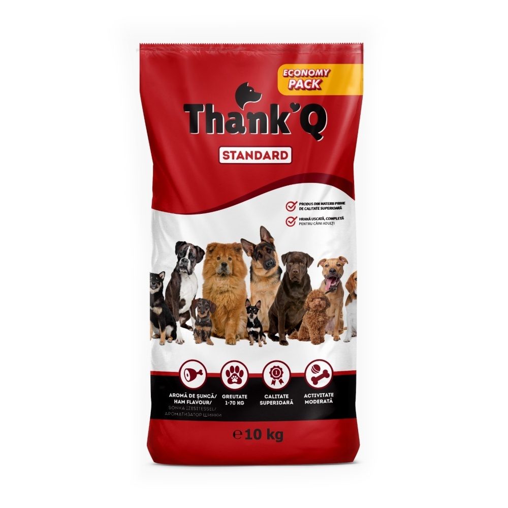 Thank´Q Standard Dog Adult Šunka 10 kg